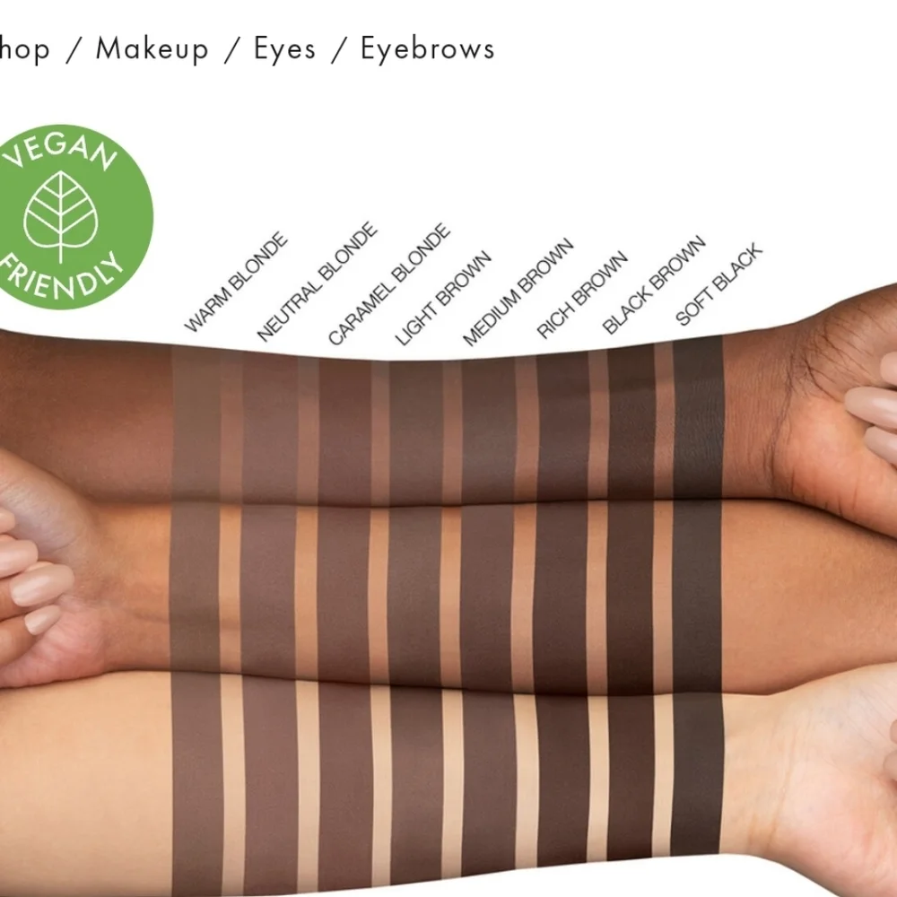 2X Huda Beauty Bomb Brows shade #7 Black Brown - Picture 2 of 4